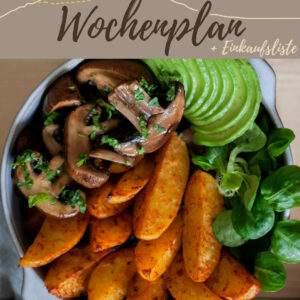 Vegetarisch-veganer Wochenplan KW 4 | Sechs leckere Rezepte für das Abendessen & eine süße Überraschung