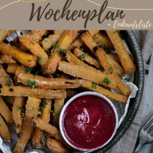 Vegetarisch-veganer Wochenplan KW 5 | Sechs leckere Rezepte fürs Abendessen & eine süße Überraschung